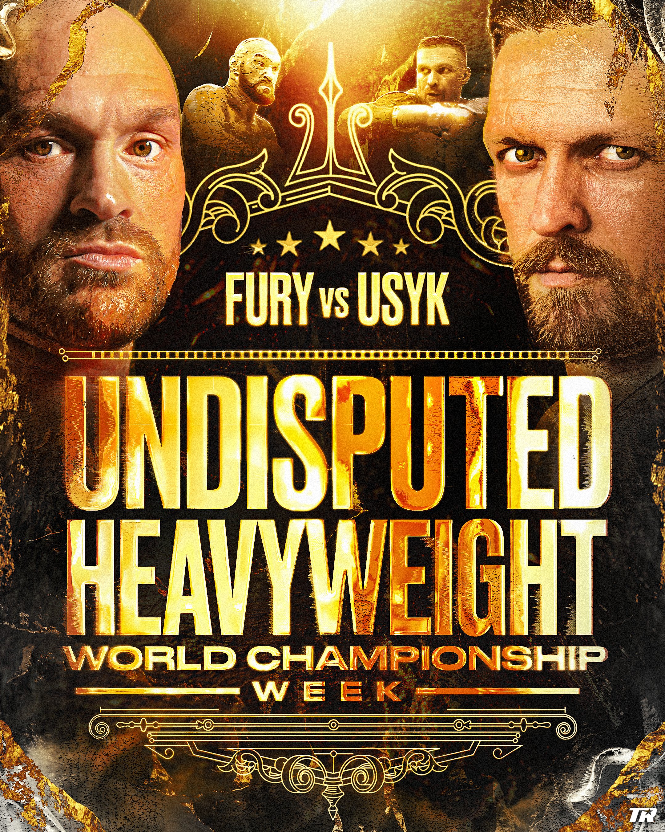 FURY vs USYK GRAND ARRIVALS in SAUDI&nbsp; ARABIA